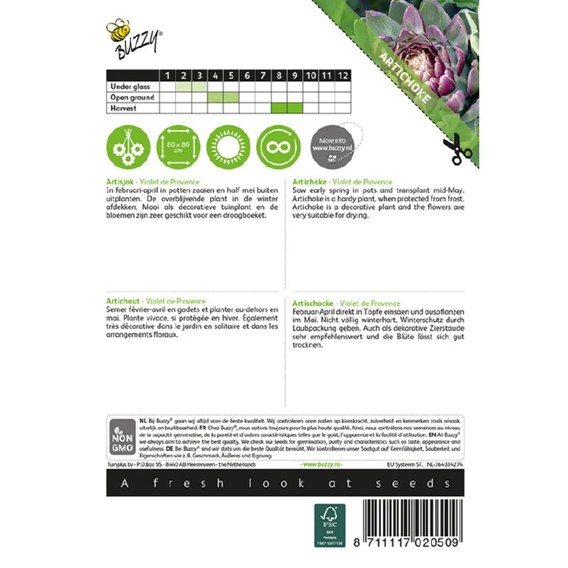 Buzzy® Artichoke Violet de Provence