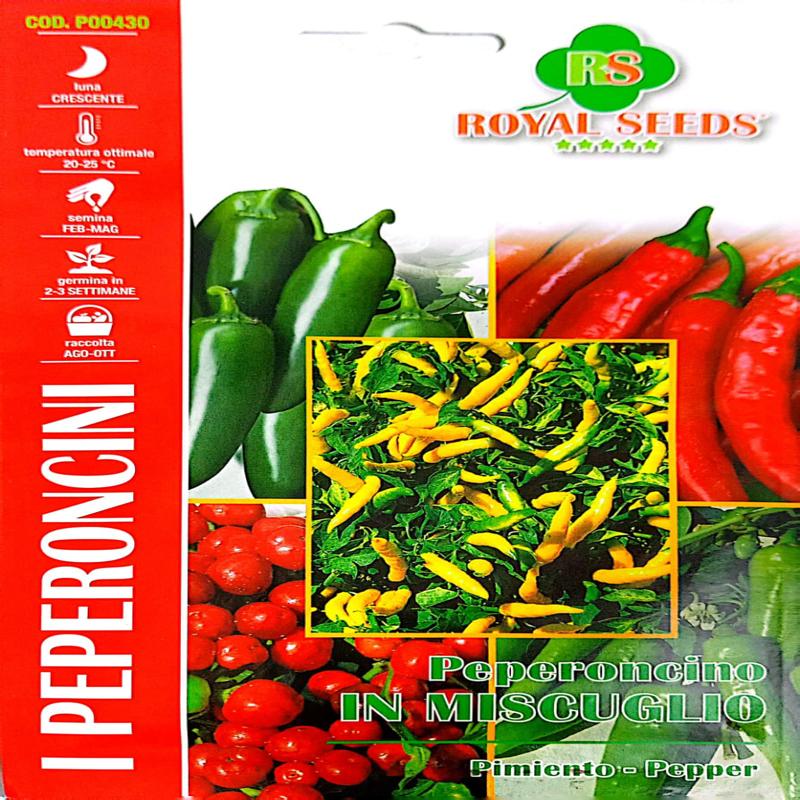 Peperoncini Miscuglio approx 0.5g