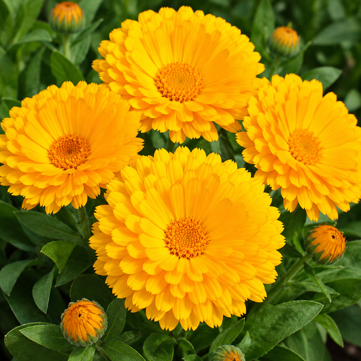 Calendula Double Golden Yellow