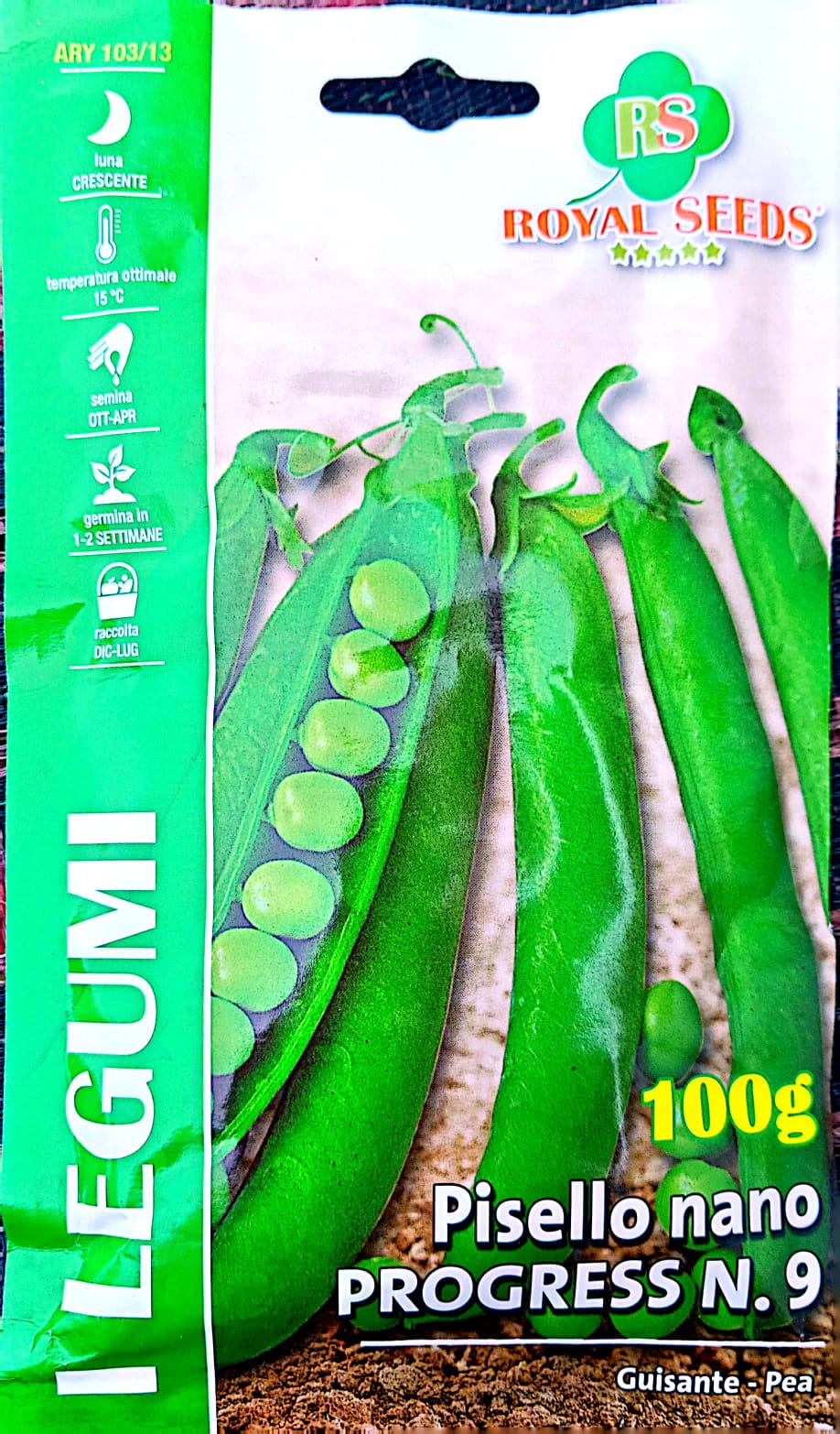 Royal Dwarf Peas-Progress 9