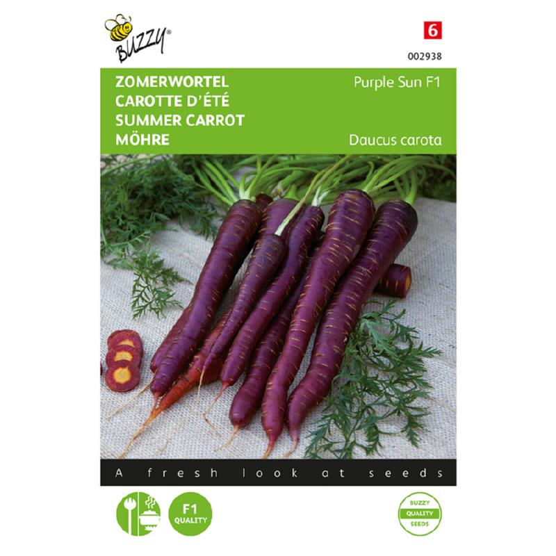 Carrots Purple Elite F1 (becomes Purple Sun) 400SEEDS