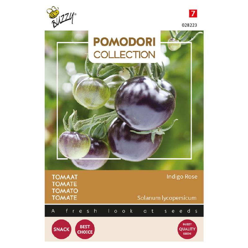 Buzzy Pomodori, Tomato Indigo pink (black) 8-Seeds 028223