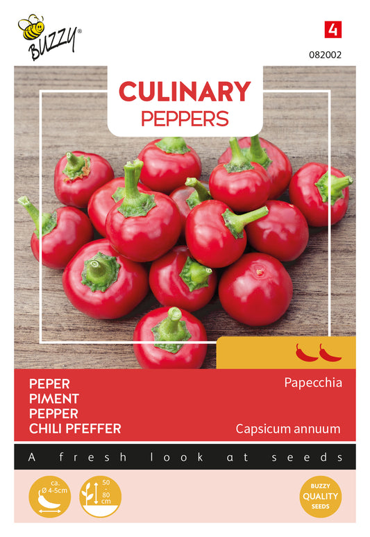 Buzzy® Culinary Peppers Papecchia 10SEEDS