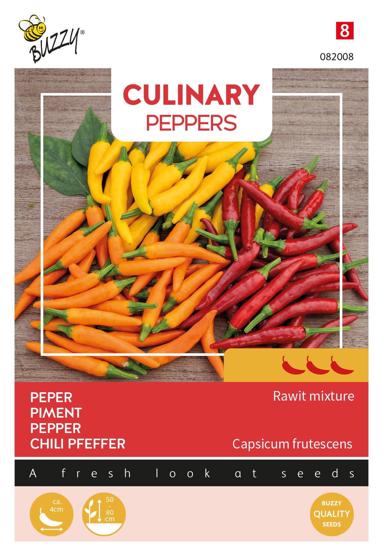 Buzzy® Culinary Peppers Rawit mix 10 sds