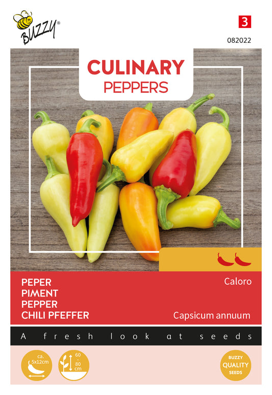 Buzzy® Culinary Peppers Caloro 082022 10 sds