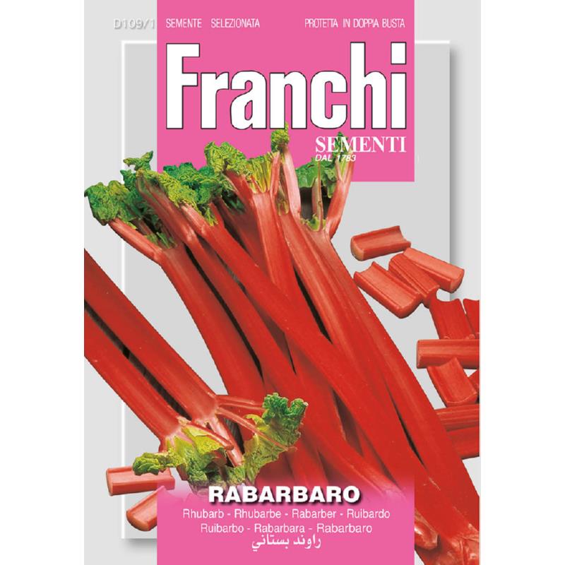 Fr Rhubarb, Rhubarb 109/1  Approx. Seeds 1gm