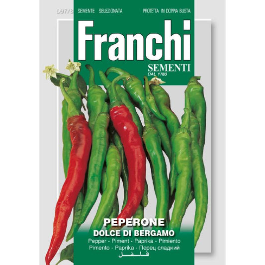 Fr Peper, Peperone Dolce Di Bergamo Approx. Seeds 1.5gm