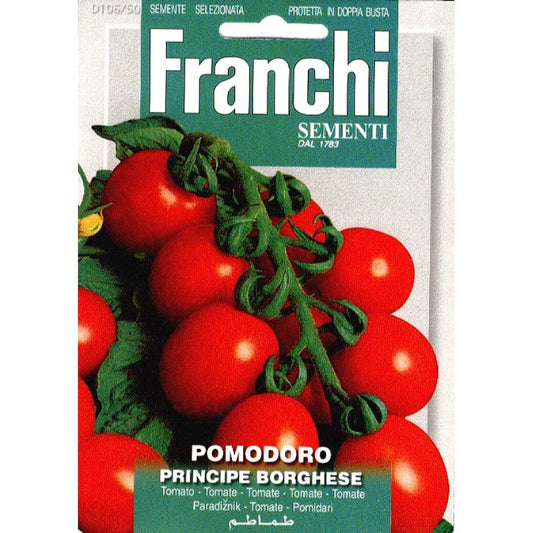 Fr Vine tomato, Pomodoro Principe Borghese 106/50 1 gram