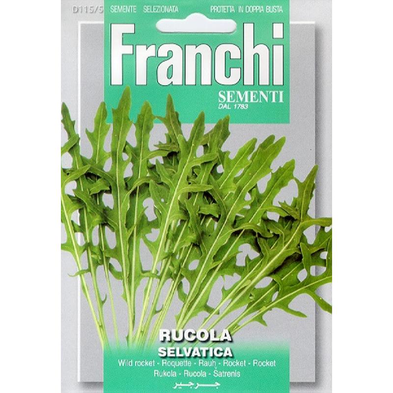 Franchi Rucola wild, Rucola Selvatica 115/5 Approx. Seeds 5gm – KBSeeds ...