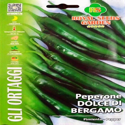 Royal Pepper Dolce Di Bergamo 097/8 GRAM-1.25 Approx. Seeds