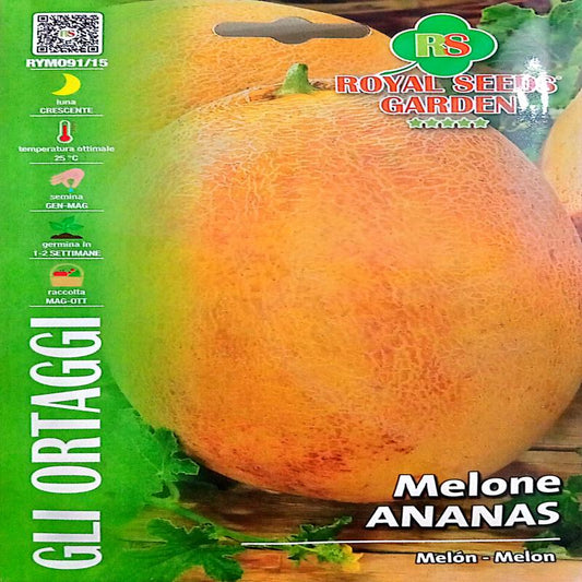 Melon Ananas approx 7gram Approx. Seeds