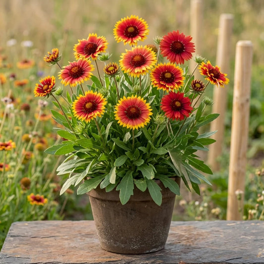 Gaillardia Seeds - Single Mix (Blanket Flower) گلِ نَمدا Summer