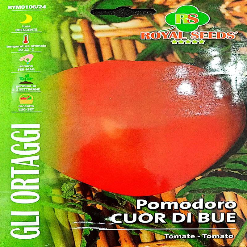 Royal Tomato Cuor Di Bue Approx. Seeds 1gram