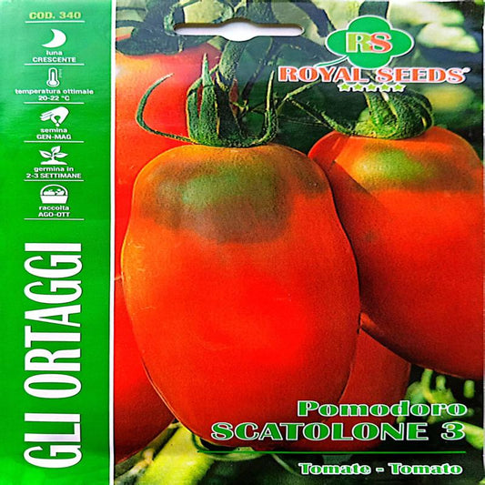 Royal Tomato Scatolone Approx. Seeds 1gram
