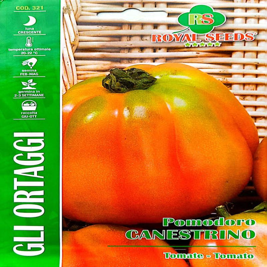 Royal Tomato Canestrino Approx. Seeds 1gram