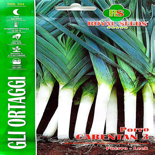 Royal Leek Carentan 3 Approx. Seeds 4gram
