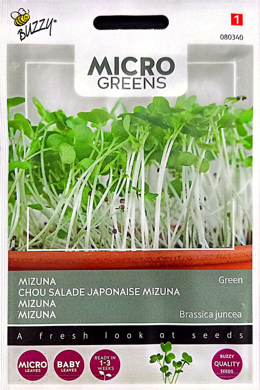 Microgreens, Mizuna Green 080340 GRAM1