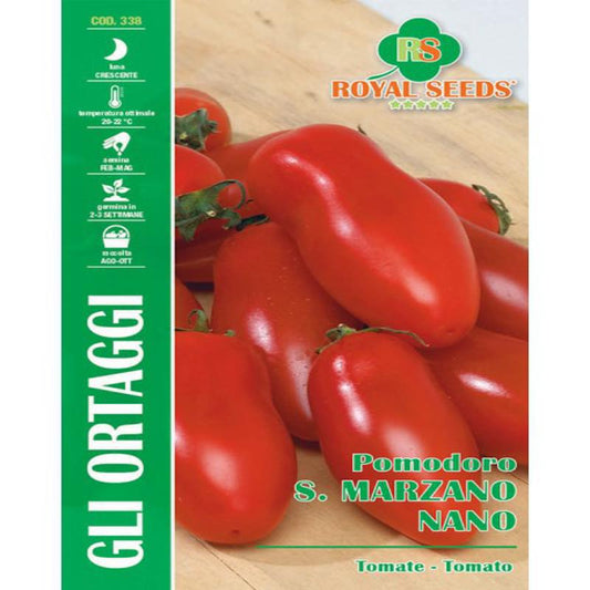MAXI DWARF S. MARZANO TOMATO Approx. Seeds Gram-2