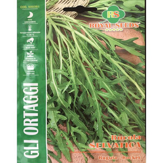 WILD ROCKET MAXI  Approx. Seeds 4gm