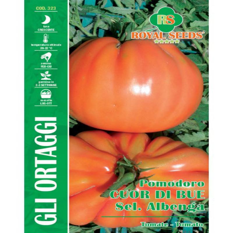OXHEART TOMATO SEEDS SEL. ALBENGA Approx. Seeds 250