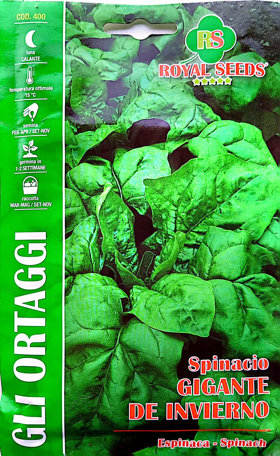 Royal Spinach Gigante De Invierno 400